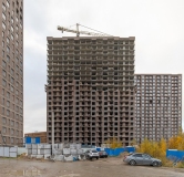 Ход строительства дома 9, корпус 8 в ЖК Юнтолово -