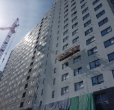Ход строительства дома 60 в ЖК Лугометрия -