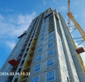 Ход строительства дома 1.2 в ЖК Галерея -