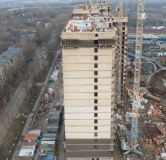 Ход строительства дома Литер 1 в ЖК Сокол на Оганова -