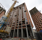 Ход строительства дома 4 в ЖК Никс Про на Лесопарковой -