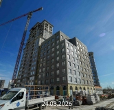 Ход строительства дома ГП-8 в ЖК Айвазовский (Айвазовский City) -