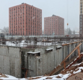 Ход строительства дома 5 в ЖК Новое Измерение -