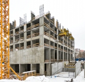 Ход строительства дома 66 в ЖК По ул. Учителей -