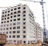 Ход строительства дома 2.4 в ЖК Кантри -