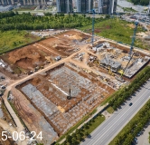 Ход строительства дома 3.1 в ЖК Клевер -
