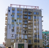 Ход строительства дома Корпус 3, 1 этап в ЖК Соседи -