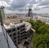 Ход строительства дома 1 в ЖК Заря -