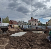 Ход строительства дома 1 в ЖК Геос -