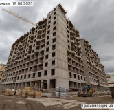 Ход строительства дома 9, корпус 3 в ЖК Цивилизация на Неве -