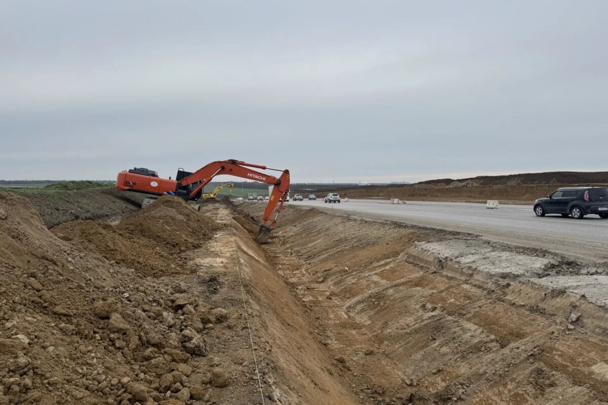 Новая трасса на северном обходе Ростова готова на четверть - фото 1