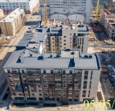 Ход строительства дома № 2 корпус 2 в ЖК Новоостровский -