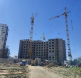 Ход строительства дома 5.6 в ЖК ЭКО-квартал на Кедровой -