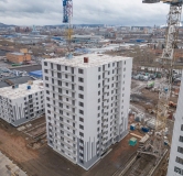 Ход строительства дома 5.2 (2 этап) в ЖК Классика -