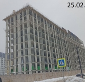Ход строительства дома 27 в ЖК СМАРТ квартал Пряничная слобода -