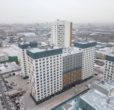 Ход строительства дома № 1 в Прогресс-кварталы Перемены -