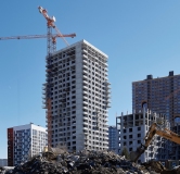 Ход строительства дома 1 в ЖК Да на Амундсена -