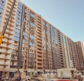 Ход строительства дома № 1, литер 1 в ЖК Образцово -