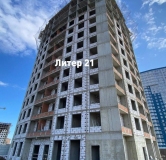 Ход строительства дома Литер 21 в ЖК Фонтаны -