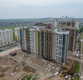 Ход строительства дома 5/1 в ЖК Дивные дали -