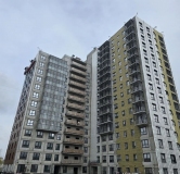 Ход строительства дома 1 в ЖК Уникум на Амирхана -