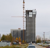 Ход строительства дома 1 в ЖК Гравитация -