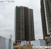 Ход строительства дома 132, корпус 216.1 в ЖК Цветной Город -