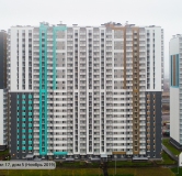 Ход строительства дома 8, корпус 207.1 в ЖК Ручьи -
