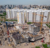 Ход строительства дома № 2 в ЖК АйвазоSKY -