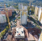 Ход строительства дома 12.2 в ЖК Курчатова -