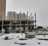 Ход строительства дома секция 16,17 в ЖК Ельцовский -