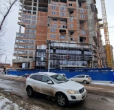 Ход строительства дома № 2 в ЖК На Каяни, 20б (Шолохов) -