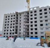 Ход строительства дома 1 в ЖК Мега-6 -