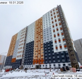 Ход строительства дома 132, корпус 216.2 в ЖК Цветной Город -