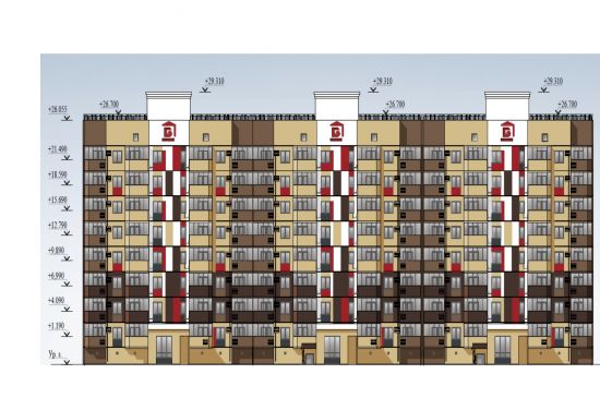 Дом Литер 13 в ЖК Молодежный 2