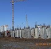 Ход строительства дома №12 в ЖК Геометрия -