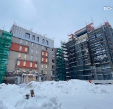 Ход строительства дома 76, корпус 1 в ЖК Заман -