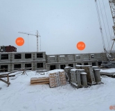 Ход строительства дома 27 в ЖК Авиатоr -