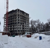 Ход строительства дома 1 в ЖК Хвойный -