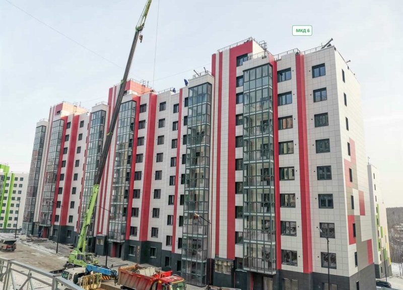 Дом 6, секция 6.1, 6.2, 6.3 в ЖК Botaniсa - фото 2