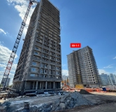 Ход строительства дома 69-1-2 в ЖК Новое Побережье -