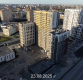 Ход строительства дома № 12, ГП-72.208 в ЖК Прео -