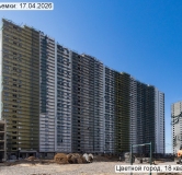 Ход строительства дома 132, корпус 220.1 в ЖК Цветной Город -