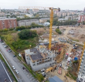 Ход строительства дома 1,2 в ЖК Лето на Титова -