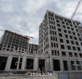 Ход строительства дома 4 к1, ГП-13 (2 этап) в ЖК Айвазовский (Айвазовский City) -