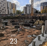 Ход строительства дома 7 в ЖК Истории -