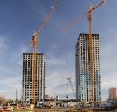 Ход строительства дома 16 в ЖК Азина 16 -