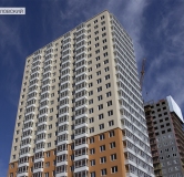Ход строительства дома 24, корпус 2 строение 1 в ЖК Новоорловский -