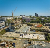 Ход строительства дома 1.2 (19Б) в ЖК Меридиан -