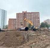 Ход строительства дома 3.2 в ЖК Ленинские высотки -